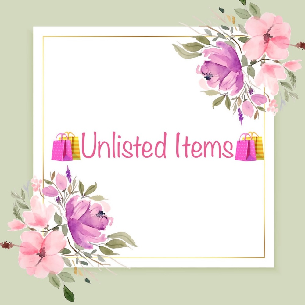 🛍️Unlisted Items Available 🛍️